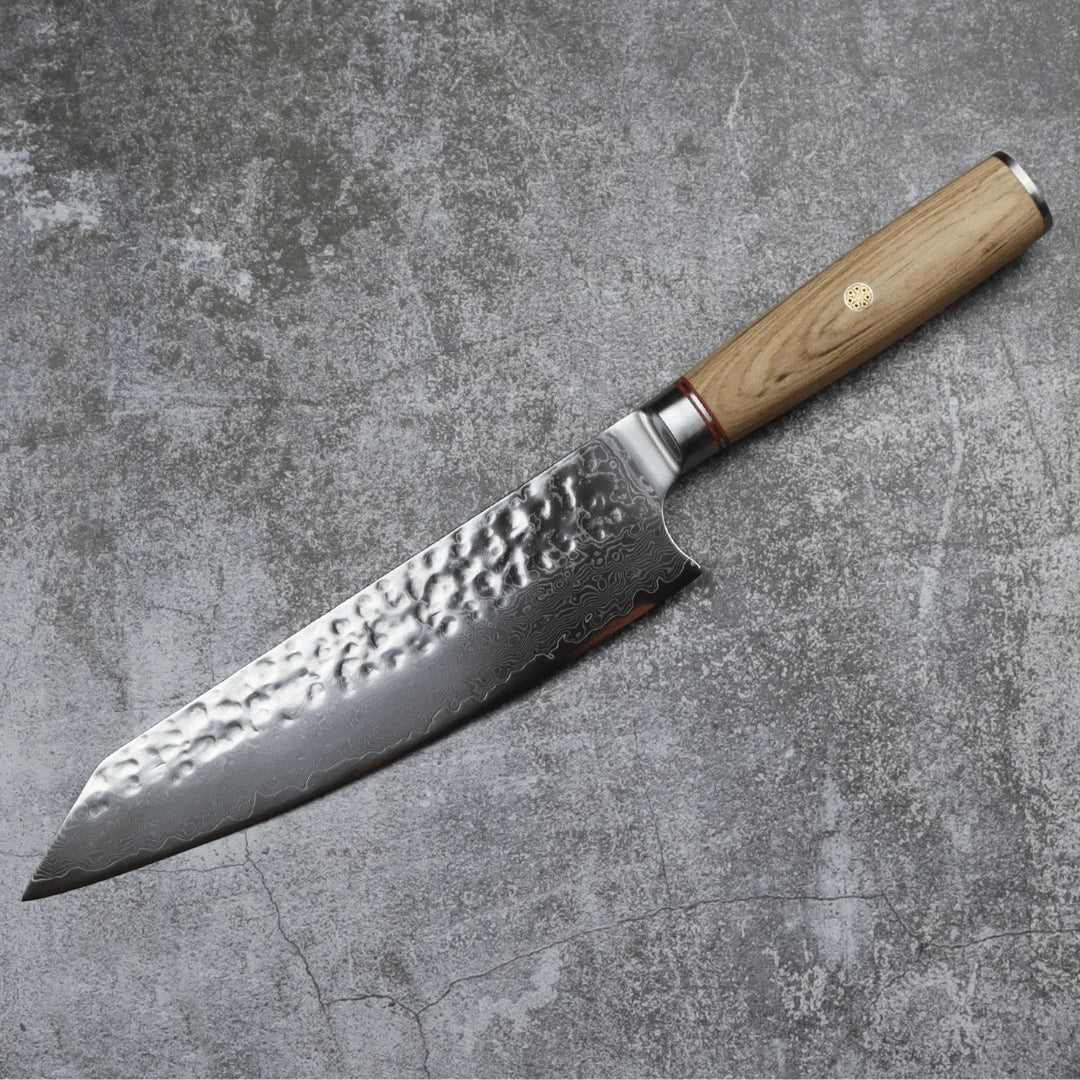 Damascus Steel 8" Kiritsuke Knife