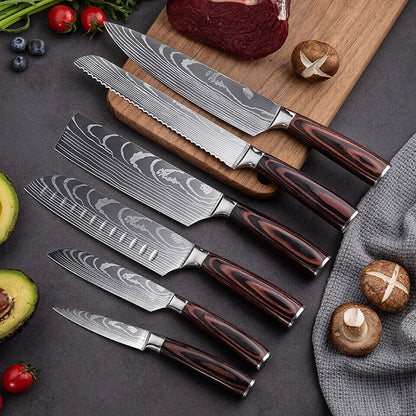 Woodsman Series Master Chef Knife Set