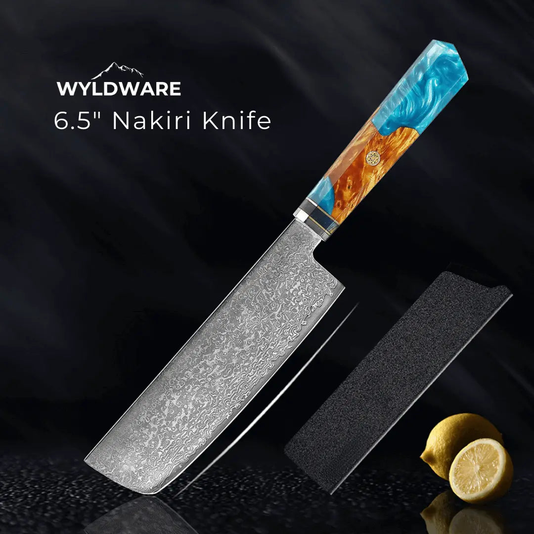 Wilderness Series Damascus Steel Knife Set