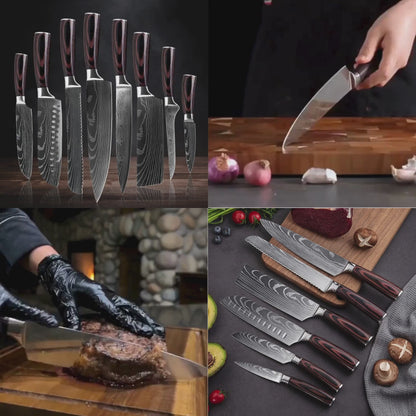 Woodsman Series Master Chef Knife Set