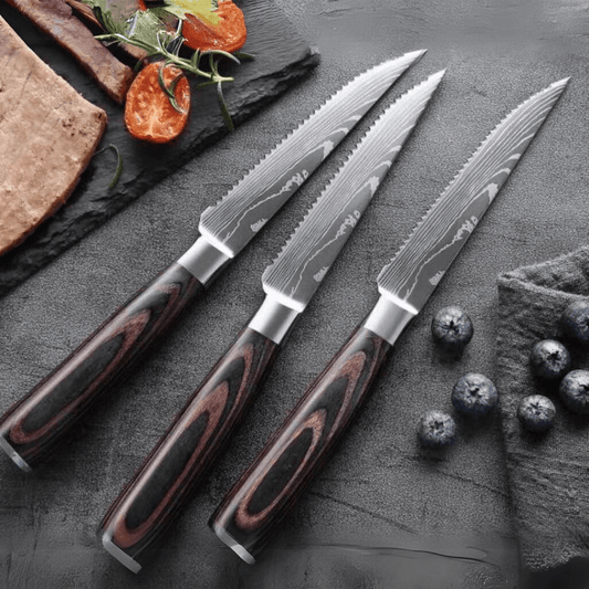 Woodsman Series Steak Knives